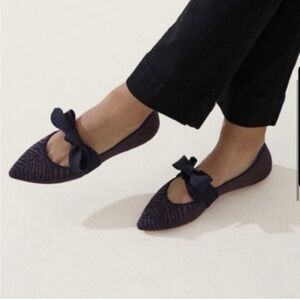 Rothy’s Mary Jane The Point Shoes in Metallic Brown, Size 6.5